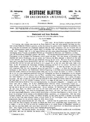 Pestalozzi auf dem Neuhofe : (Schluss)