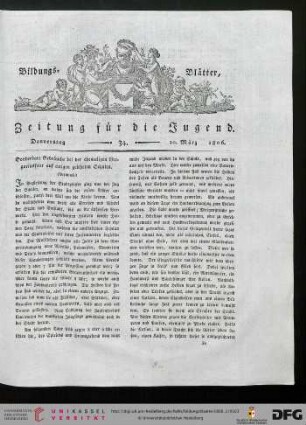 Heft 34 (20. März 1806)