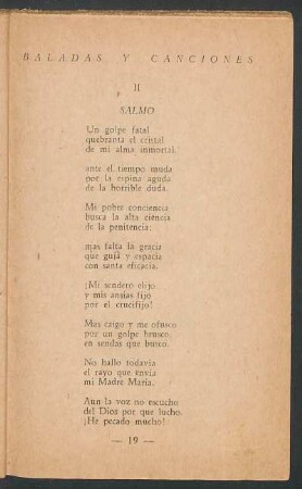 II - Salmo