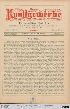 1. September-Heft 1894