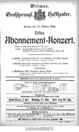 Abonnement=Konzert