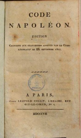 Code Napoléon