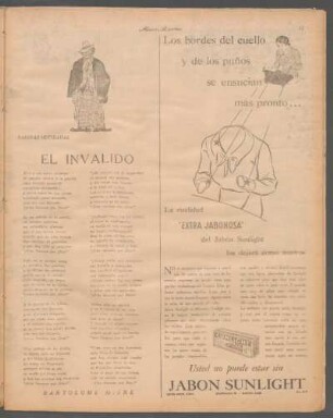 El inválido : Páginas olvidadas