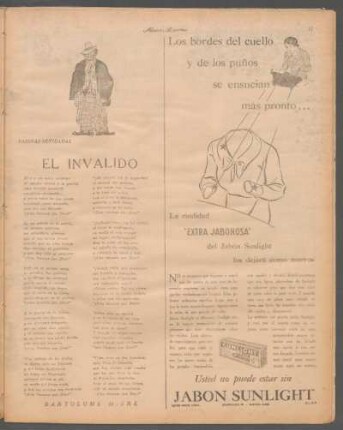 El inválido : Páginas olvidadas