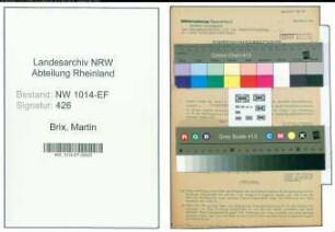 Entnazifizierung Martin Brix , geb. 24.12.1898 (Polizist)