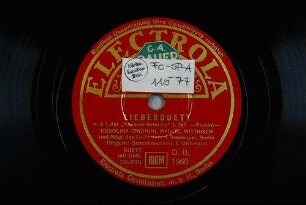 Liebesduett a. d. 1. Akt "Madame Butterfly"; 1. Teil / Puccini