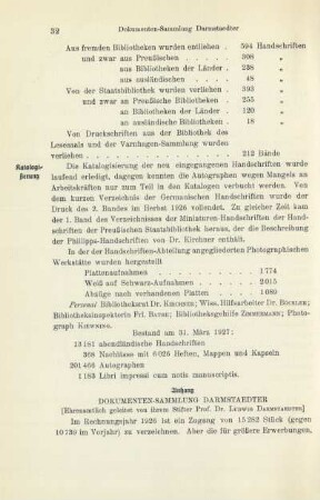 Anhang Dokumenten-Sammlung Darmstaedter