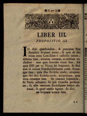 Liber III. Propositio Parisiensis III.