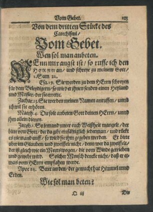 Von dem dritten Stücke des Catechismi/