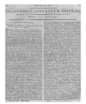 Seidel, C. A. G.: Papiere aus den Archiven der Vorzeit. Weißenfels, Leipzig: Severin 1795