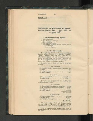 Jahresbericht des Kommandos der Gouvernements-Flottille vom 1. April 1901 bis 31.März 1902.