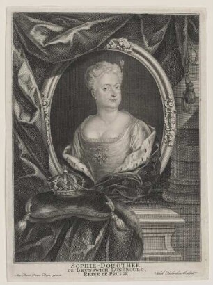 Bildnis der Sophie-Dorotheé, Reine de Prusse