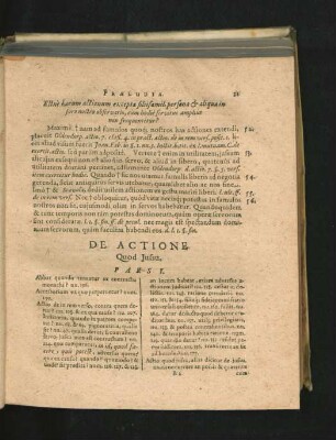 De Actione Quod Iussu. Pars I.