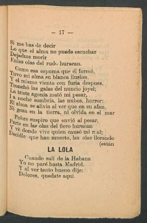 La Lola