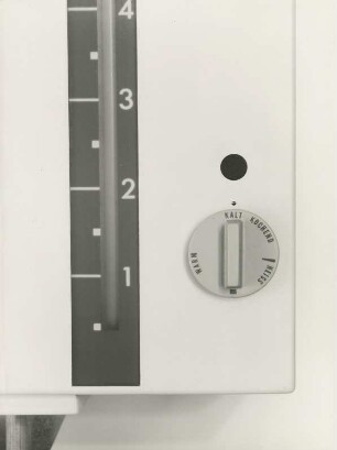 Temperaturregler des Kochendwasser-Geräts "Thermoboy TB 3" der G. Bauknecht GmbH