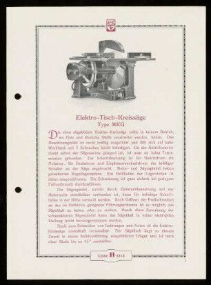 Liste H 5112