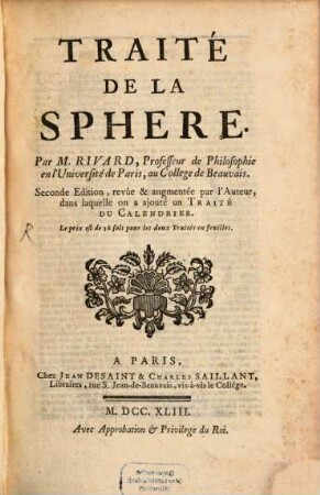 Traité de la Sphère