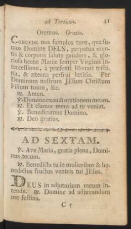 Ad Sextam