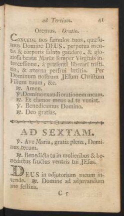 Ad Sextam