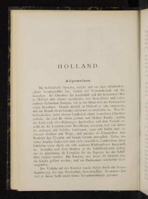 Holland.