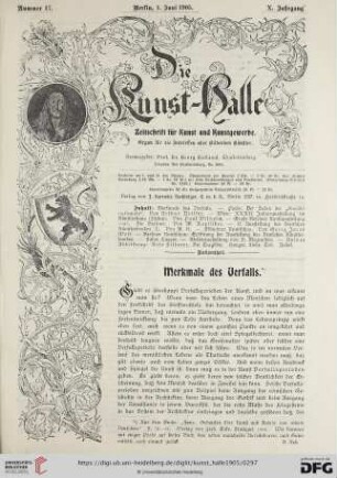 Nummer 17 (1. Juni 1905)