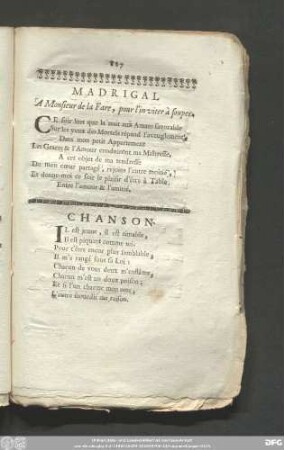 Chanson.