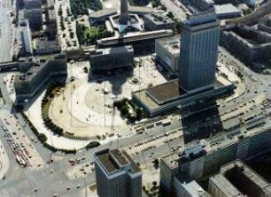 Berlin-Alexanderplatz : Blickrichtung Südwesten