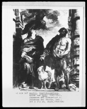Johannes der Evangelist und Johannes der Täufer