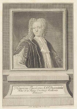 Bildnis des Henricus Theodorus Pagenstecher