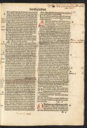 Incipit epistola Pauli ad Ephesios.