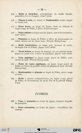 Ivoires (Nr. 186-194)