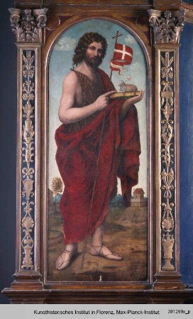 Polyptychon : Der Heilige Johannes der Täufer