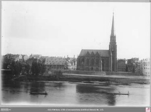 Sachsenhäuser Ufer: Löhergasse 34, Oppenheimer Straße 5-7, Dreikönigskirche, Färberstraße 67-77