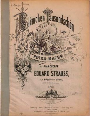 Blümchen Tausendschön : Polka-Mazurka für Pianoforte ; op. 139
