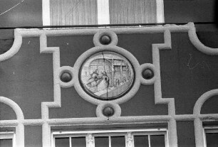 Renovierung der Gaststätte "Krokodil" am Ludwigsplatz durch die Brauerei Binding