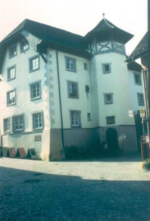 Bad Säckingen. Hallwylerhof. Scheffel wohnte hier von 1850-1851