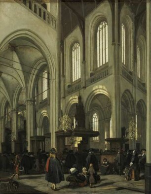 Innenansicht der Nieuwe Kerk zu Amsterdam