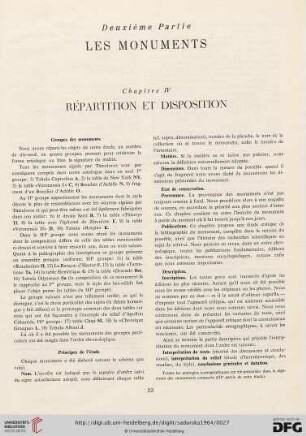 Deuxième partie: Les monuments