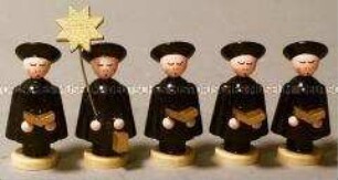 Aufstellfiguren (5 St) "Kurrendefiguren", in Originalverpackung
