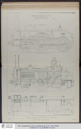 Express Passenger Engine by Joseph Beattie esqr. London & South Eastern Railway