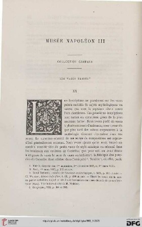 14: Musée Napoléon III, collection Campana, [11], Les vases peints