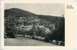 Bärenfels. Blick auf Bärenfels