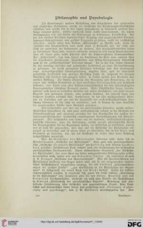 Literarischer Ratgeber des Kunstwarts für 1904, [9]: Philosophie und Psychologie