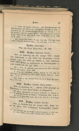 745. Decker (Hermann Lorenz)