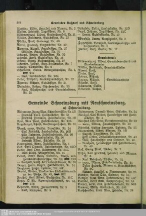 Gemeinde Schweinsburg mit Neuschweinsburg
