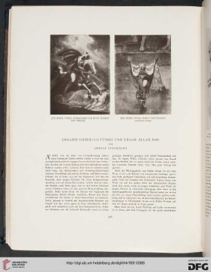 Johann Heinrich Füssli und Edgar Allan Poe