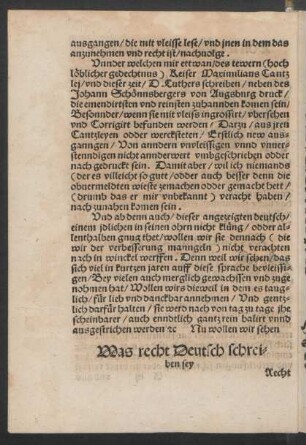 Was recht Deutsch schreiben sey