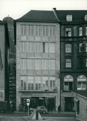 Wiederaufbau Geschäftshaus Weinstr. 9, 1951-1952