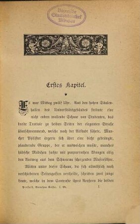 Vornehme Geister : Roman von K. von Perfall, 1