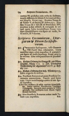 74-111, Scriptores Ceremoniarum, Liturgiarum & Rituum Ecclesiasticorum - Scriptores Historiae Byzantinae